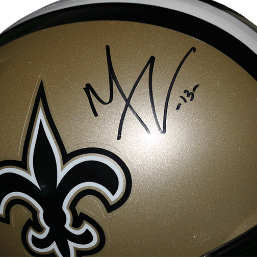 Michael Thomas New Orleans Saints Autographed Full Size Football Replica Helmet (JSA) - RSA