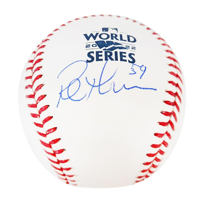 Rob Thomson Signed Rawlings Official MLB World Series Baseball (Beckett) - RSA