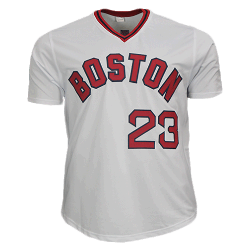 Luis Tiant Autographed Boston Pro Style Baseball Jersey White JSA - RSA