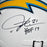 LaDainian Tomlinson Signed HOF 17 Inscription San Diego Chargers Speed Full-Size Replica White 2007-18 Throwback Football Helmet (JSA) - RSA