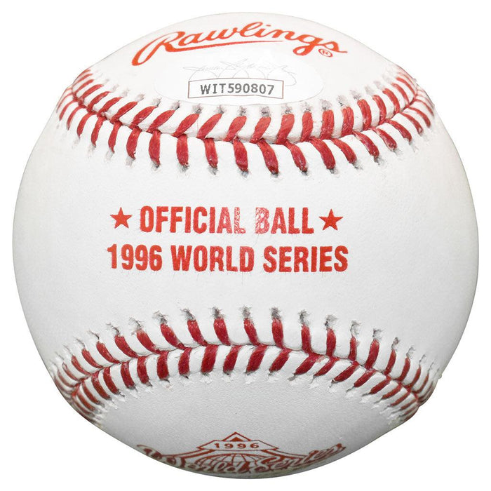 Joe Torre Signed Rawlings Official MLB 1996 World Series Baseball (JSA) - RSA