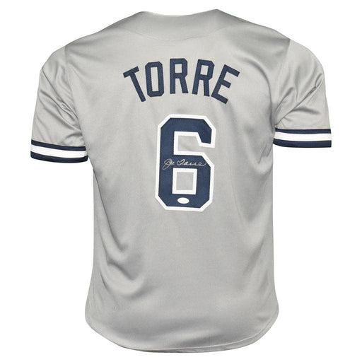 Joe Torre Signed New York Grey Baseball Jersey (JSA) - RSA