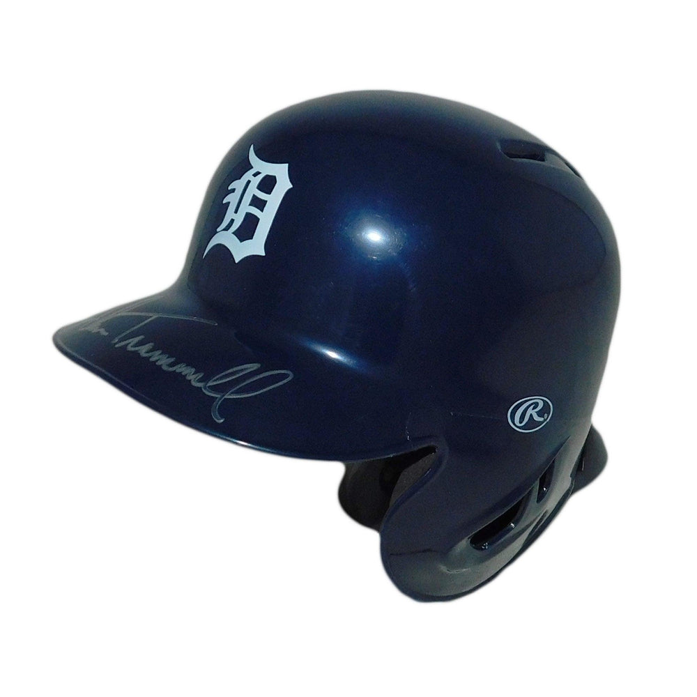 Alan Trammell Autographed Detroit Tigers Mini Baseball Helmet (JSA) - RSA