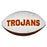 Willie McGinest Signed USC Trojans Official NFL Team Logo Football (Beckett) - RSA