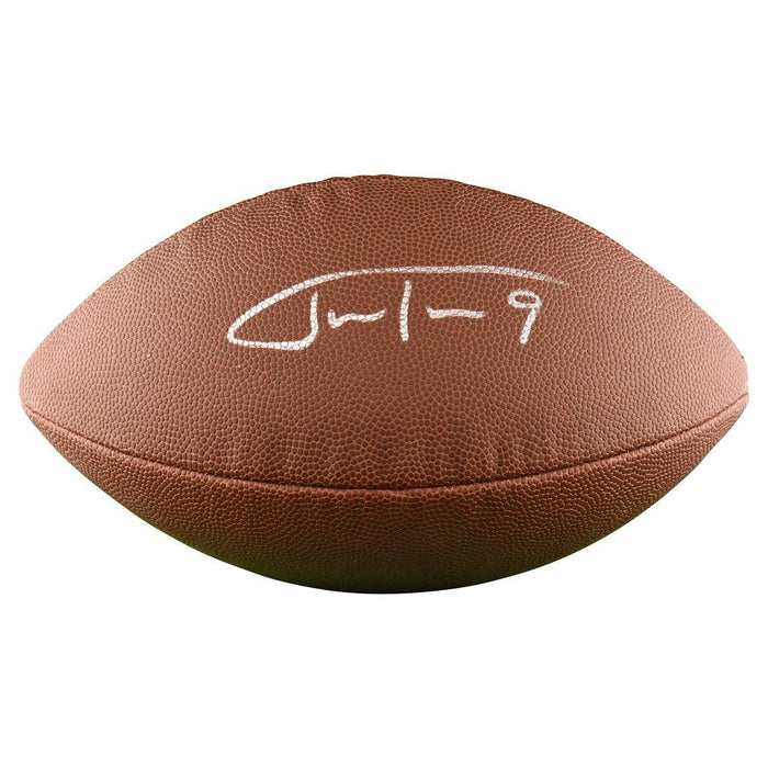 Justin Tucker Signed Wilson Official NFL Replica Football (JSA) - RSA