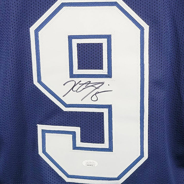 KaVontae Turpin Signed Dallas Blue Football Jersey (JSA) - RSA