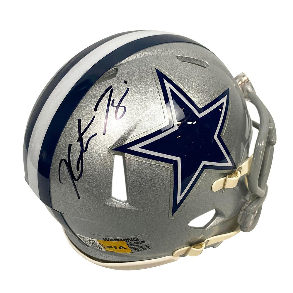 Kavontae Turpin Signed Dallas Cowboys Speed Mini Replica Football Helmet (JSA) - RSA