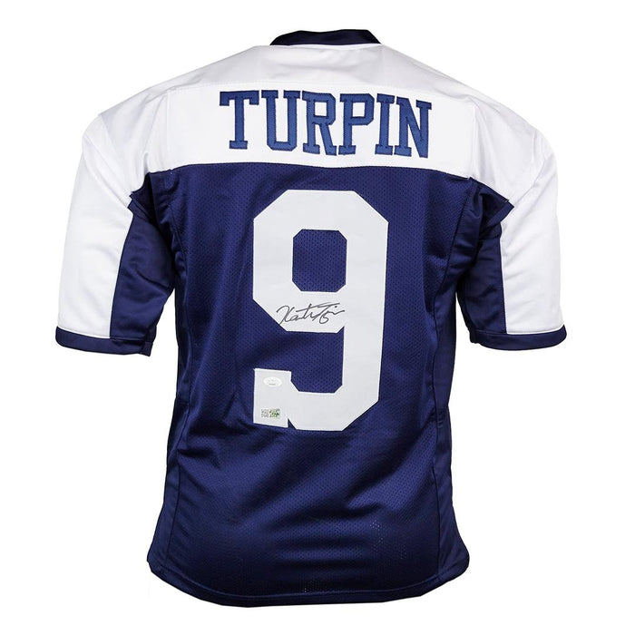 KaVontae Turpin Signed Dallas Thanksgiving Football Jersey (JSA) - RSA