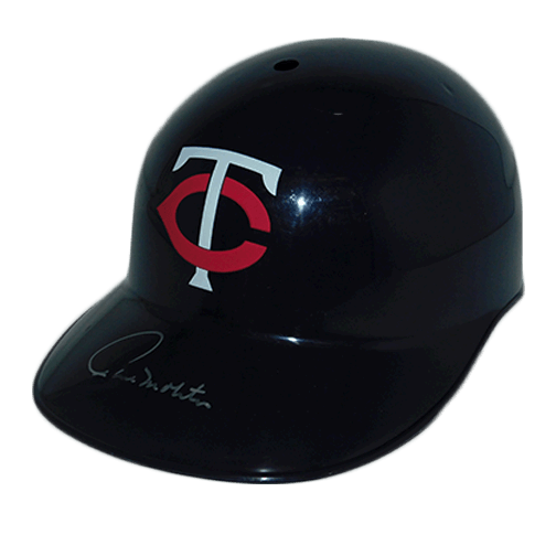 Paul Molitor Autographed Twins Souvenir Baseball Batting Helmet (JSA) - RSA