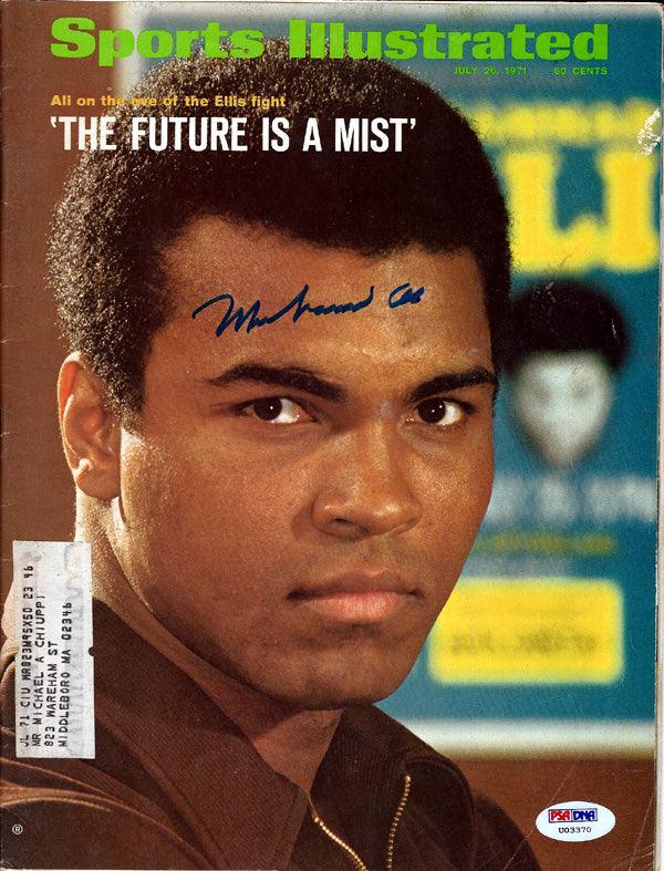 Muhammad Ali Autographed Sports Illustrated Magazine PSA/DNA #U03370 - RSA