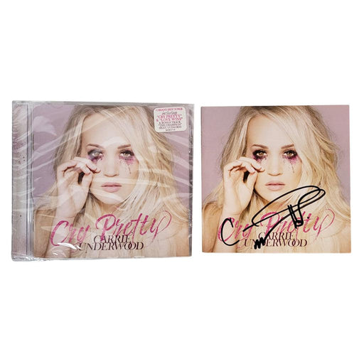 Carrie Underwood Signed Cry Pretty CD Booklet (JSA) - RSA