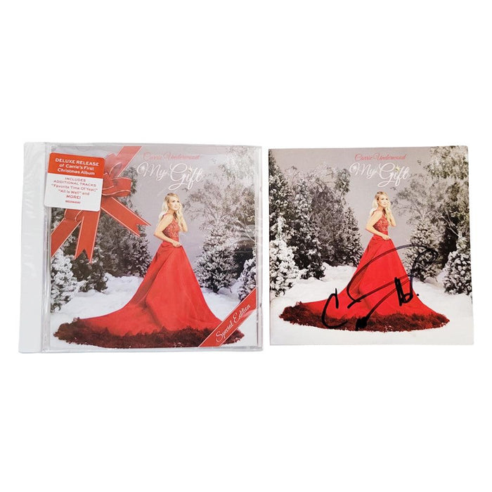 Carrie Underwood Signed My Gift CD Booklet (JSA) - RSA