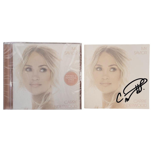 Carrie Underwood Signed My Savior CD Booklet (JSA) - RSA