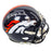 Rick Upchurch Signed Denver Broncos Speed Mini Replica Football Helmet (JSA) - RSA