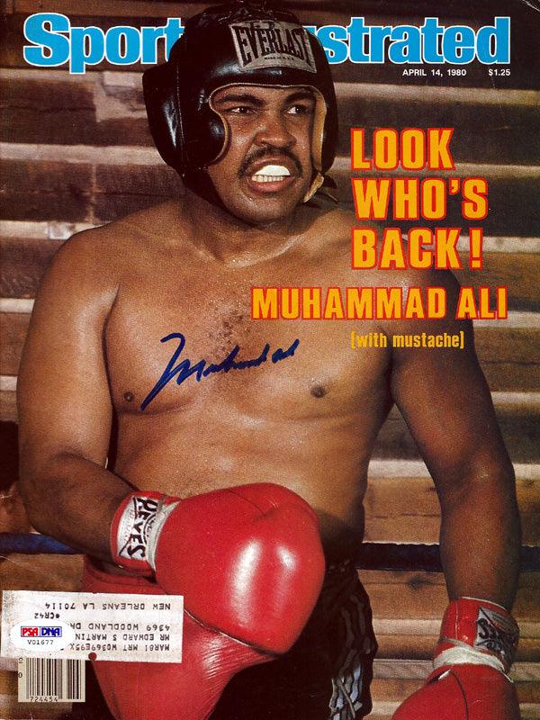 Muhammad Ali Autographed Sports Illustrated Magazine PSA/DNA #V01677 - RSA