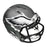 Michael Vick Signed Philadelphia Eagles Flash Speed Mini Football Helmet (JSA) - RSA