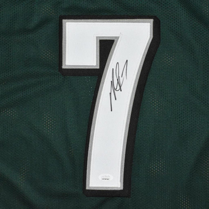 Michael Vick Autographed Philadelphia Custom Green Football Jersey - BAS