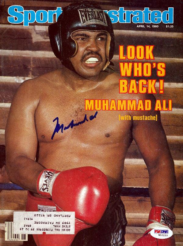 Muhammad Ali Autographed Sports Illustrated Magazine PSA/DNA #W02233 - RSA