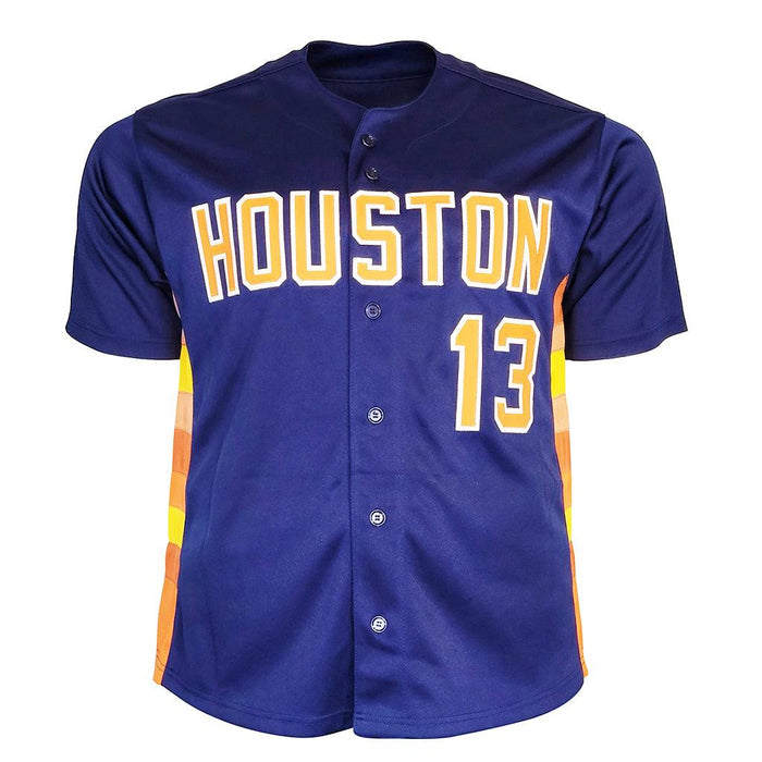 Billy Wagner Signed 422 Saves Inscription Houston Blue Baseball Jersey (JSA) - RSA