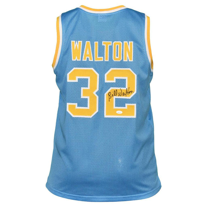Bill Walton Signed UCLA Blue Basketball Jersey (JSA) - RSA