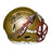 Charlie Ward Signed 93 Heisman Inscription Florida State Seminoles Speed Mini Replica Gold Football Helmet (JSA) - RSA