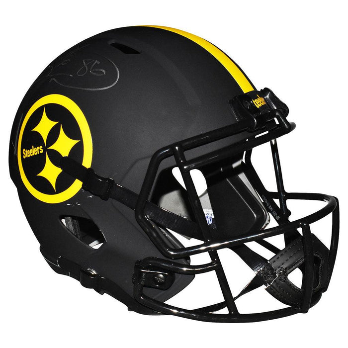 Hines Ward Signed Pittsburgh Steelers Eclipse Speed Full-Size Replica Football Helmet (JSA) - RSA