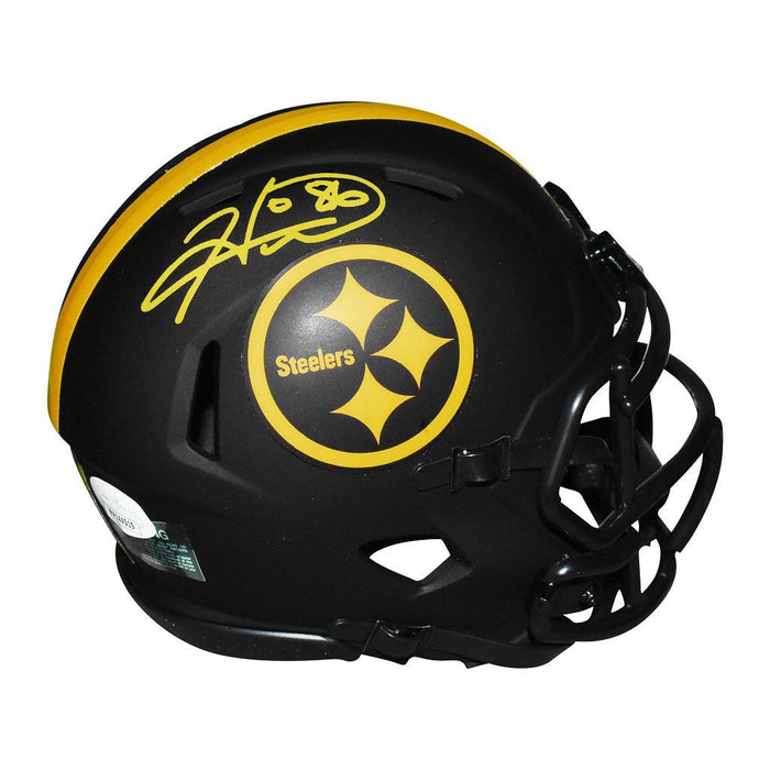 Hines Ward Signed Pittsburgh Steelers Eclipse Speed Mini Football Helmet (JSA) - RSA