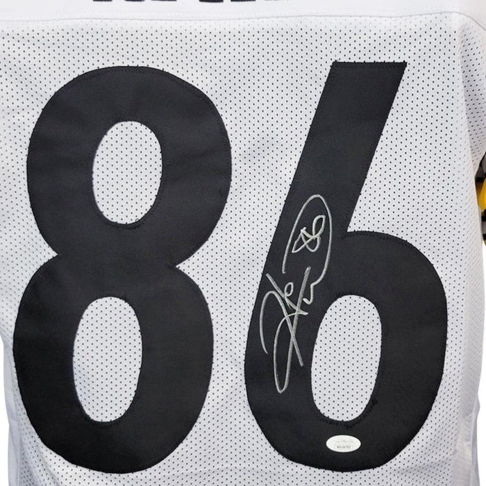 Hines Ward Signed Pro-Edition White Football Jersey (JSA) - RSA