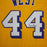 Jerry West Signed Los Angeles Gold Basketball Jersey (JSA) - RSA