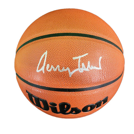 Jerry West Signed Wilson NBA Authentic Series Basketball (JSA) - RSA