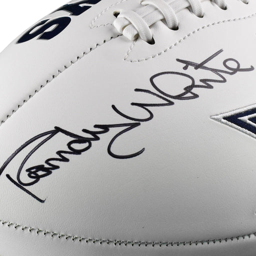 Randy White Signed HOF 94 Inscription Dallas Cowboys Official NFL Team Logo Football (JSA) - RSA