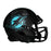 Ricky Williams Signed 420 Inscription Miami Dolphins Eclipse Speed Mini Replica Football Helmet (JSA) - RSA