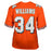 Ricky Williams Signed Miami Pro Orange Football Jersey (JSA) - RSA