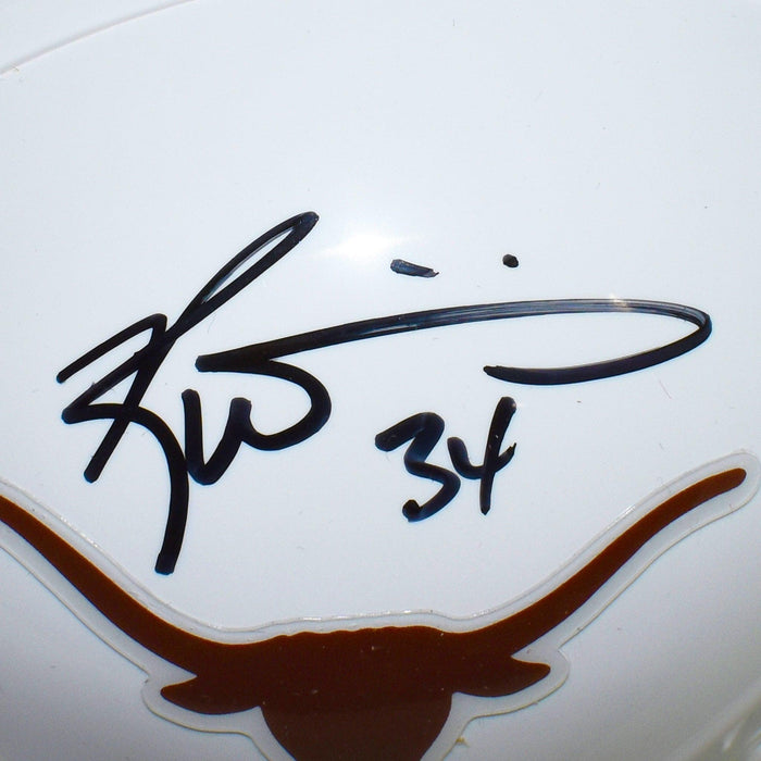 Ricky Williams Signed Texas Longhorns Mini Football Helmet (JSA) - RSA