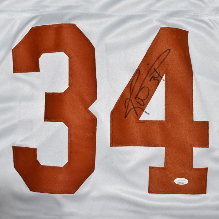 Ricky Williams Signed Texas College White Football Jersey (JSA) - RSA