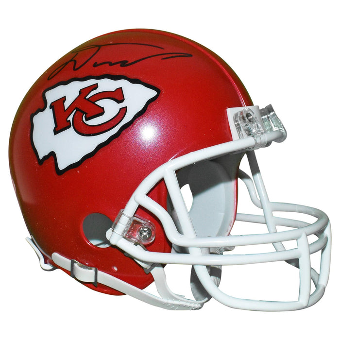 Damien Williams Signed Kansas City Chiefs Mini Replica Football Helmet (JSA) - RSA