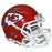Damien Williams Signed Kansas City Chiefs Mini Speed Football Helmet Silver Signature (JSA) - RSA
