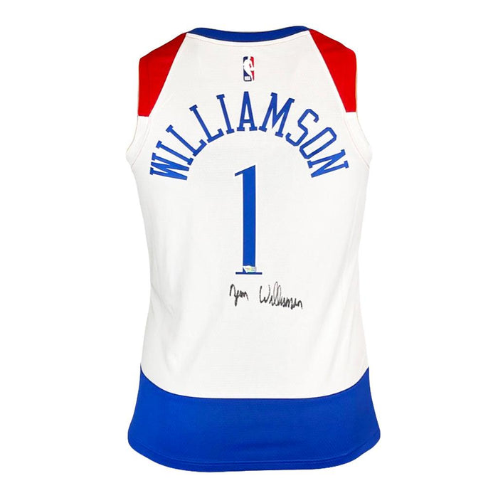 Zion Williamson Signed Authentic New Orleans Pelicans White