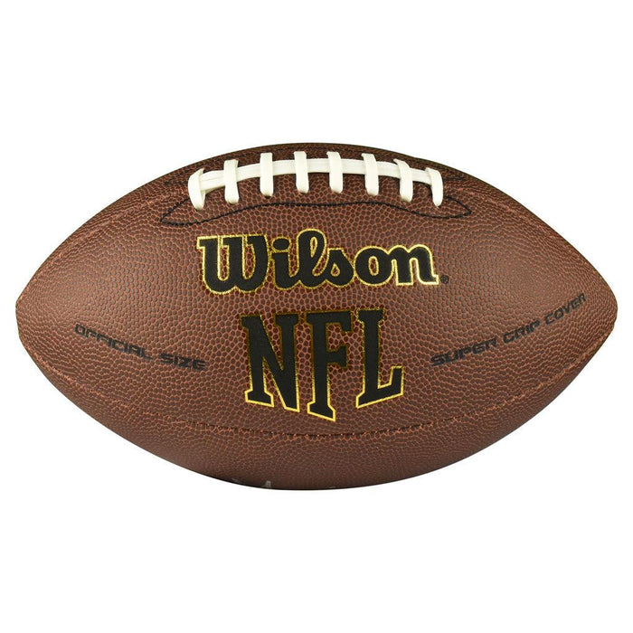 Randy Gradishar Signed Wilson Official NFL Replica Football (JSA) - RSA