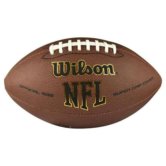 Natrone Means Signed Wilson Official NFL Replica Football (JSA) - RSA