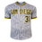 Dave Winfield Signed San Diego Pinstripe Grey Baseball Jersey (JSA) - RSA