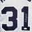 Dave Winfield Signed Stats Inscription New York Grey Baseball Jersey (JSA) - RSA