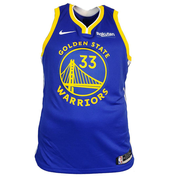 James Wiseman Signed 2020 #2 Pick Inscription Warriors Nike Jersey (Beckett) - RSA