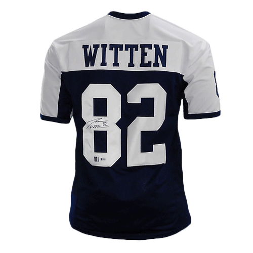 Jason Witten Signed Pro Edition Thanksgiving Football Jersey Beckett RSA