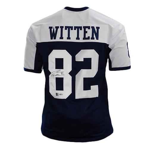 Jason Witten Signed Pro Edition Thanksgiving Football Jersey (Beckett ) - RSA
