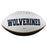 Nico Collins Signed Michigan Wolverines Official NFL Team Logo Football (JSA) - RSA