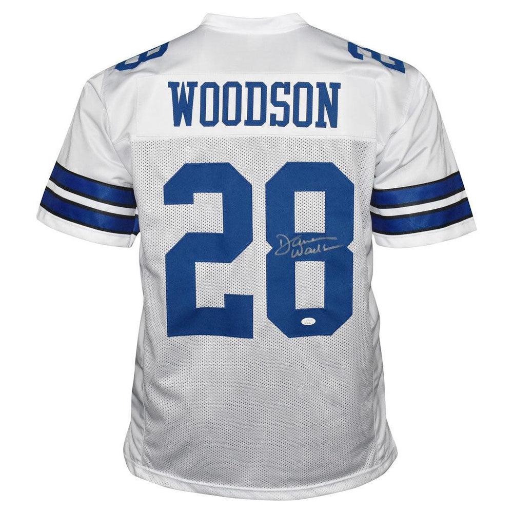 Darren Woodson Signed Dallas Pro White Football Jersey (JSA) - RSA