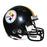 Rod Woodson Signed Pittsburgh Steelers Mini Replica Black Football Helmet (JSA) - RSA