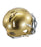 Brock Wright Signed Notre Dame Fighting Irish Speed Mini Football Helmet (JSA) - RSA