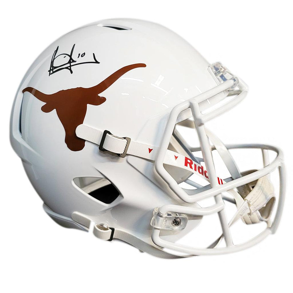 thumbnail image 2 of Texas A&M Aggies Riddell SPEED Full Size Replica Football Helmet – Medium 2 of 6